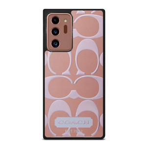 COACH NEW YORK PINK PATTERN Samsung Galaxy Note 20 Ultra Case Cover