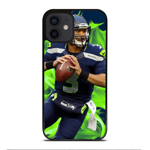 RUSSELL WILSON SEATTLE SEAHAWK NFL iPhone 12 Mini Case Cover