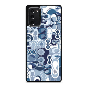 COACH NEW YORK BLUE Samsung Galaxy Note 20 Case Cover