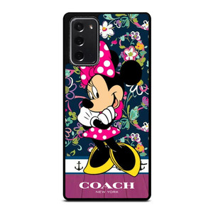 COACH NEW YORK CUTE MICKEY MOUSE Samsung Galaxy Note 20 Case Cover COACH NEW YORK CUTE MICKEY MOUSE Samsung Galaxy Note 20 Case Cover