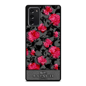 COACH NEW YORK FLOWER 3 Samsung Galaxy Note 20 Case Cover
