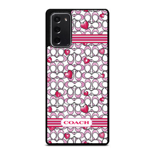 COACH NEW YORK LOVE Samsung Galaxy Note 20 Case Cover COACH NEW YORK LOVE Samsung Galaxy Note 20 Case Cover