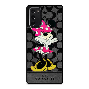 COACH NEW YORK MINNIE MOUSE Samsung Galaxy Note 20 Case Cover COACH NEW YORK MINNIE MOUSE Samsung Galaxy Note 20 Case Cover