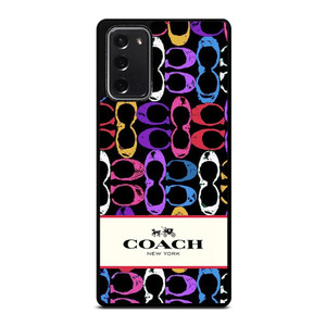 COACH NEW YORK PATTERN COLOR Samsung Galaxy Note 20 Case Cover COACH NEW YORK PATTERN COLOR Samsung Galaxy Note 20 Case Cover