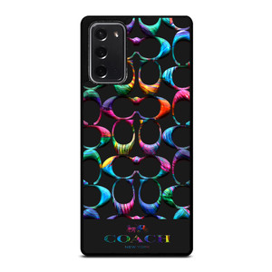 COACH NEW YORK RAINBOW 2 Samsung Galaxy Note 20 Case Cover COACH NEW YORK RAINBOW 2 Samsung Galaxy Note 20 Case Cover