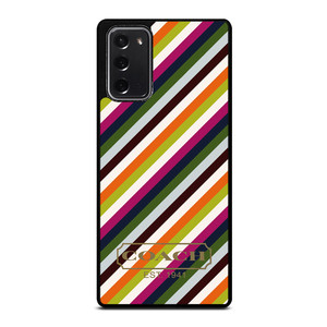 COACH NEW YORK RAINBOW Samsung Galaxy Note 20 Case Cover COACH NEW YORK RAINBOW Samsung Galaxy Note 20 Case Cover