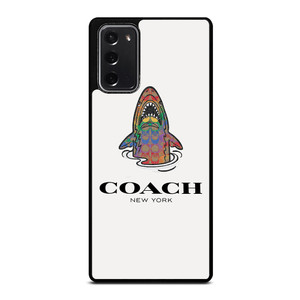 COACH NEW YORK SHARK Samsung Galaxy Note 20 Case Cover COACH NEW YORK SHARK Samsung Galaxy Note 20 Case Cover