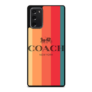 COACH NEW YORK STRIPES 2 Samsung Galaxy Note 20 Case Cover COACH NEW YORK STRIPES 2 Samsung Galaxy Note 20 Case Cover