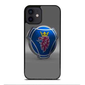 SCANIA TRUCK SAAB 3D LOGO iPhone 12 Mini Case Cover SCANIA TRUCK SAAB 3D LOGO iPhone 12 Mini Case Cover