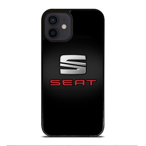 SEAT LOGO BLACK iPhone 12 Mini Case Cover