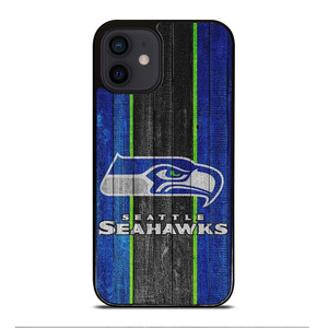 SEATTLE SEAHAWKS WOODEN LOGO NFL iPhone 12 Mini Case Cover SEATTLE SEAHAWKS WOODEN LOGO NFL iPhone 12 Mini Case Cover