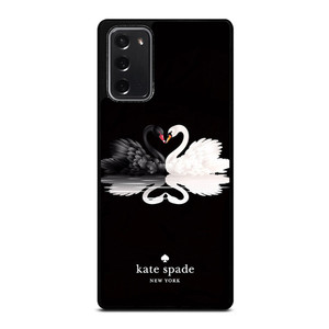 KATE SPADE BLACK WHITE SWAN Samsung Galaxy Note 20 Case Cover