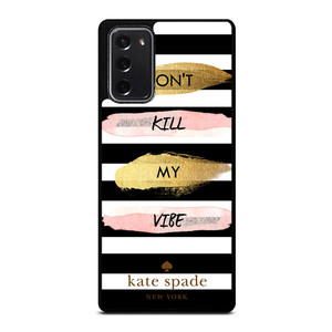 KATE SPADE DON'T KILL MY VIBE Samsung Galaxy Note 20 Case Cover KATE SPADE DON'T KILL MY VIBE Samsung Galaxy Note 20 Case Cover