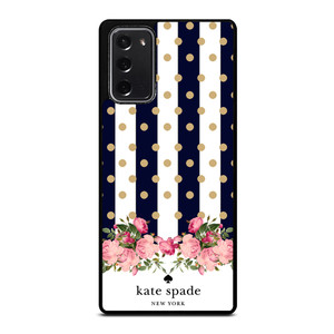 KATE SPADE NEW YORK POLKADOTS FLORAL Samsung Galaxy Note 20 Case Cover