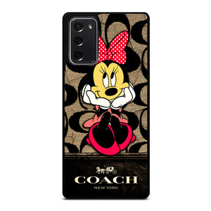 MINNIE MOUSE COACH 2 Samsung Galaxy Note 20 Case Cover