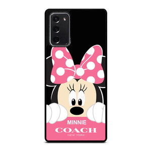 MINNIE MOUSE PINK COACH NEW YORK Samsung Galaxy Note 20 Case Cover MINNIE MOUSE PINK COACH NEW YORK Samsung Galaxy Note 20 Case Cover