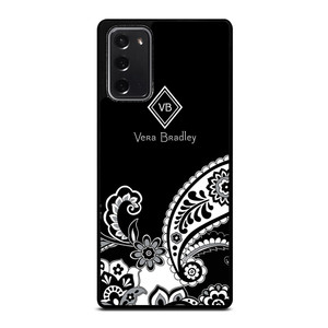 VERA BRADLEY BLACK AND WHITE Samsung Galaxy Note 20 Case Cover VERA BRADLEY BLACK AND WHITE Samsung Galaxy Note 20 Case Cover