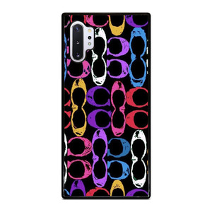 COACH NEW YORK ART LOGO Samsung Galaxy Note 10 Plus Case Cover