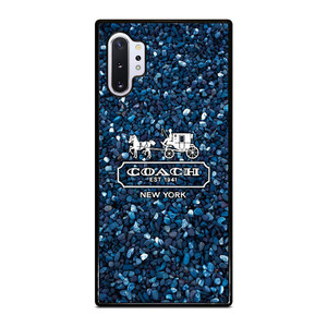 COACH NEW YORK BLUE STONE Samsung Galaxy Note 10 Plus Case Cover COACH NEW YORK BLUE STONE Samsung Galaxy Note 10 Plus Case Cover
