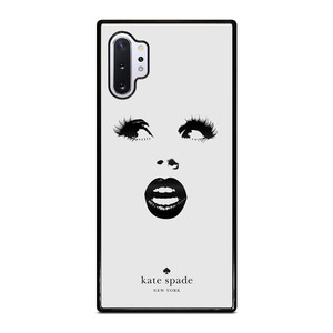 KATE SPADE BLACK WHITE FACE Samsung Galaxy Note 10 Plus Case Cover KATE SPADE BLACK WHITE FACE Samsung Galaxy Note 10 Plus Case Cover