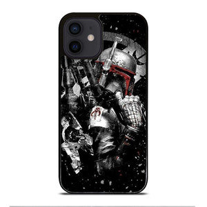 STAR WARS BOBA FETT ART iPhone 12 Mini Case Cover STAR WARS BOBA FETT ART iPhone 12 Mini Case Cover
