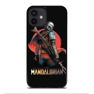 STAR WARS THE MANDALORIAN ART  iPhone 12 Mini Case Cover