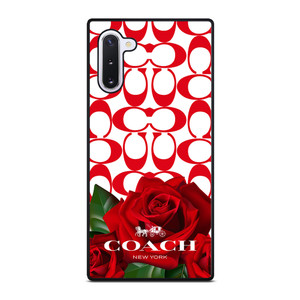 COACH NEW YORK FLOWER 4 Samsung Galaxy Note 10 Case Cover