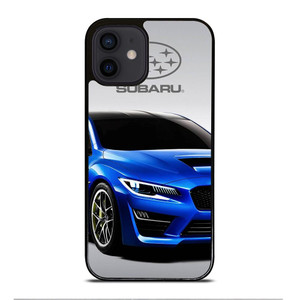 SUBARU CAR BLUE LOGO iPhone 12 Mini Case Cover
