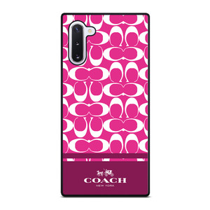 COACH PINK NEW YORK Samsung Galaxy Note 10 Case Cover