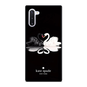 KATE SPADE BLACK WHITE SWAN Samsung Galaxy Note 10 Case Cover KATE SPADE BLACK WHITE SWAN Samsung Galaxy Note 10 Case Cover