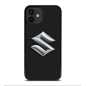 SUZUKI MOTOR CARBON LOGO iPhone 12 Mini Case Cover SUZUKI MOTOR CARBON LOGO iPhone 12 Mini Case Cover