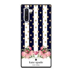 KATE SPADE NEW YORK POLKADOTS FLORAL Samsung Galaxy Note 10 Case Cover