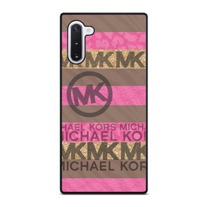 MICHAEL KORS PINK STRIP LOGO Samsung Galaxy Note 10 Case Cover MICHAEL KORS PINK STRIP LOGO Samsung Galaxy Note 10 Case Cover