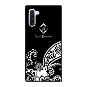 VERA BRADLEY BLACK AND WHITE Samsung Galaxy Note 10 Case Cover VERA BRADLEY BLACK AND WHITE Samsung Galaxy Note 10 Case Cover