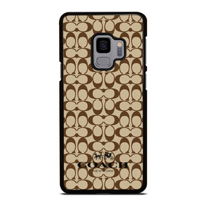 COACH NEW YORK BROWN Samsung Galaxy S9 Case Cover