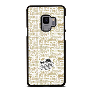 COACH NEW YORK COLLAGE Samsung Galaxy S9 Case Cover COACH NEW YORK COLLAGE Samsung Galaxy S9 Case Cover