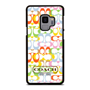 COACH NEW YORK COLORFUL Samsung Galaxy S9 Case Cover