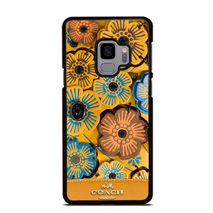 COACH NEW YORK ROSE TEA Samsung Galaxy S9 Case Cover COACH NEW YORK ROSE TEA Samsung Galaxy S9 Case Cover