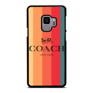 COACH NEW YORK STRIPES 2 Samsung Galaxy S9 Case Cover