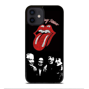 THE ROLLING STONES BAND LOGO iPhone 12 Mini Case Cover THE ROLLING STONES BAND LOGO iPhone 12 Mini Case Cover
