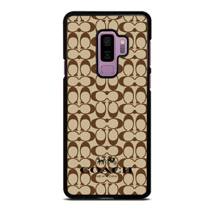 COACH NEW YORK BROWN Samsung Galaxy S9 Plus Case Cover