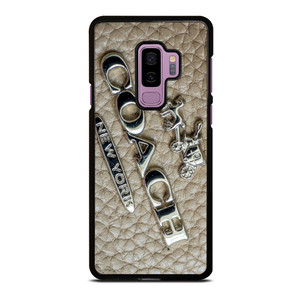 COACH NEW YORK LOGO ON LEATHER Samsung Galaxy S9 Plus Case Cover COACH NEW YORK LOGO ON LEATHER Samsung Galaxy S9 Plus Case Cover