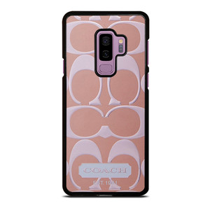 COACH NEW YORK PINK PATTERN Samsung Galaxy S9 Plus Case Cover