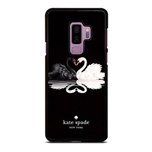 KATE SPADE BLACK WHITE SWAN Samsung Galaxy S9 Plus Case Cover