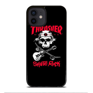 THRASHER SKATEBOARD MAGAZINE SKULL iPhone 12 Mini Case Cover THRASHER SKATEBOARD MAGAZINE SKULL iPhone 12 Mini Case Cover