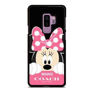 MINNIE MOUSE PINK COACH NEW YORK Samsung Galaxy S9 Plus Case Cover