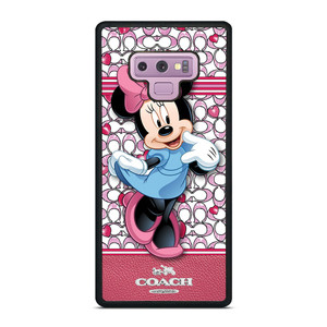 COACH MINNIE MOUSE PINK PATTERN Samsung Galaxy Note 9 Case Cover
