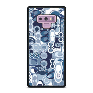 COACH NEW YORK BLUE Samsung Galaxy Note 9 Case Cover
