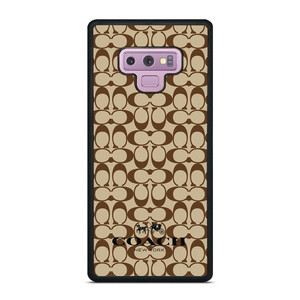 COACH NEW YORK BROWN Samsung Galaxy Note 9 Case Cover COACH NEW YORK BROWN Samsung Galaxy Note 9 Case Cover
