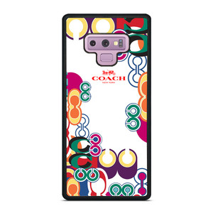COACH NEW YORK COLOR Samsung Galaxy Note 9 Case Cover